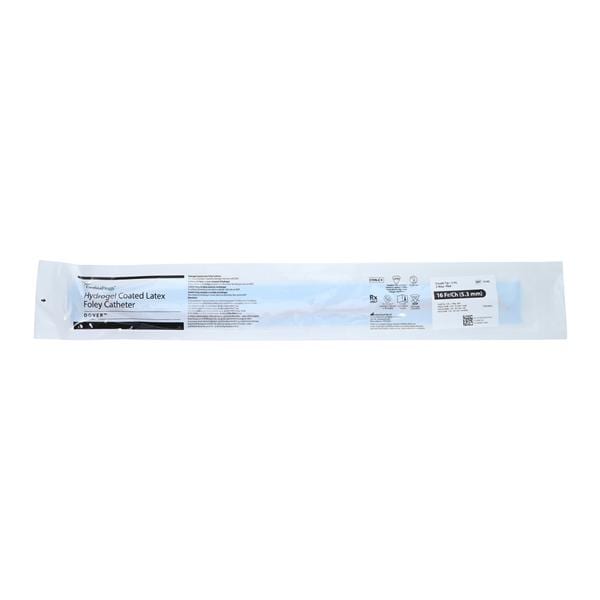 Dover 2-Way Foley Catheter Coude Tip Latex 16Fr 5cc, 12 EA/BX