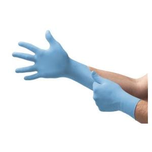 MICRO-TOUCH Nitrile Exam Gloves X-Large Blue Sterile