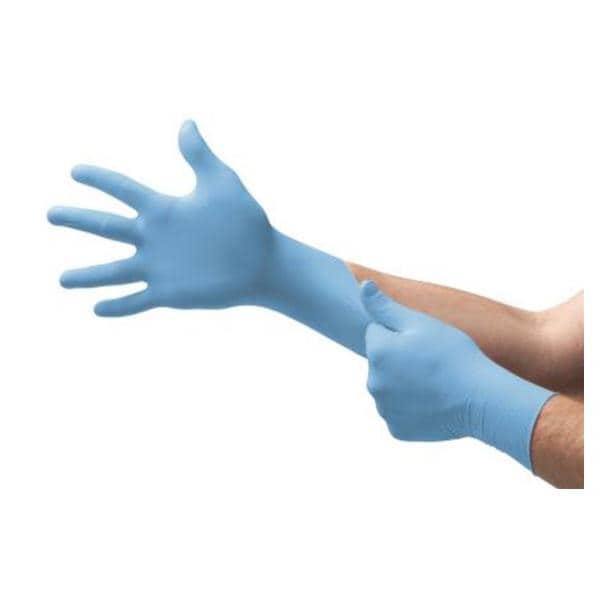 MICRO-TOUCH Nitrile Exam Gloves X-Large Blue Sterile