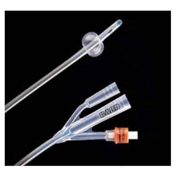 Catheter Foley Lubri-Sil 24Fr 30cc 2-Way 12/Ca