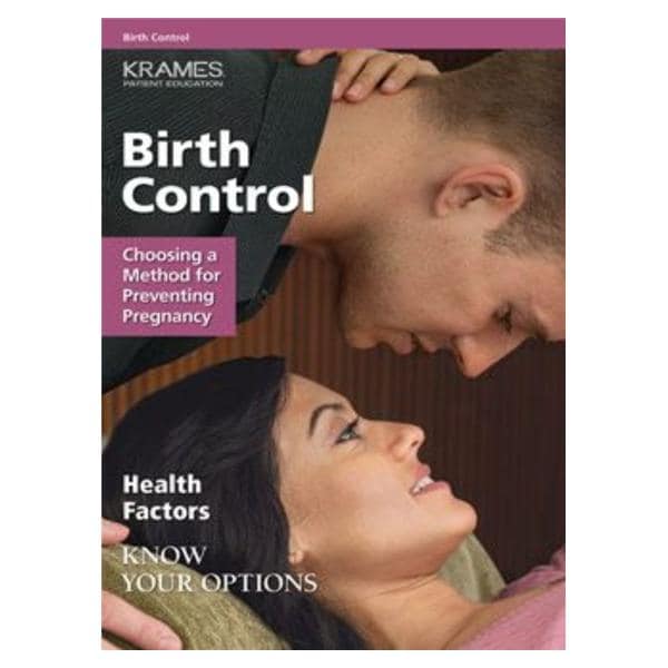 Birth Control Educational Booklet 7x10" 16 Page Each