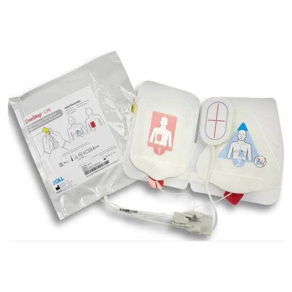 OneStep Resuscitation Electrode Adult New Solid Gel 1/Pair