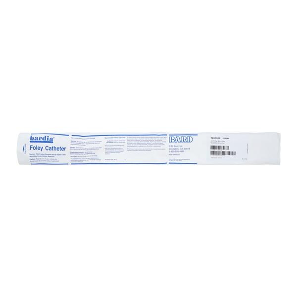 Bardia 2-Way Foley Catheter Medium Tip Silicone Coated Latex 24Fr 5cc