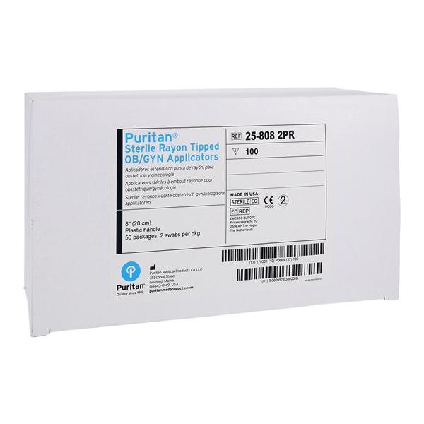 Swab Applicator Oversized Rayon Tip Oversized Rayon Tip 8" Polyst...