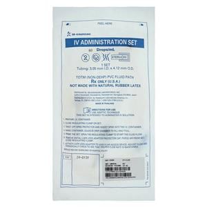 IV Administration Set Y-Injection Site 60 Drops/mL Priming Volume...