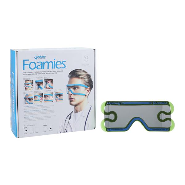 Foamies Protective Eyewear Small Tinted 50/Box, 10 BX/CA