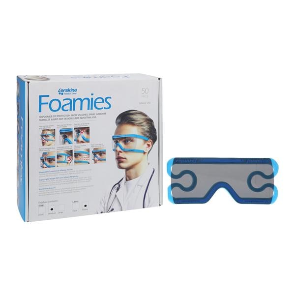 Foamies Protective Eyewear Medium Tinted 50/Box, 10 BX/CA