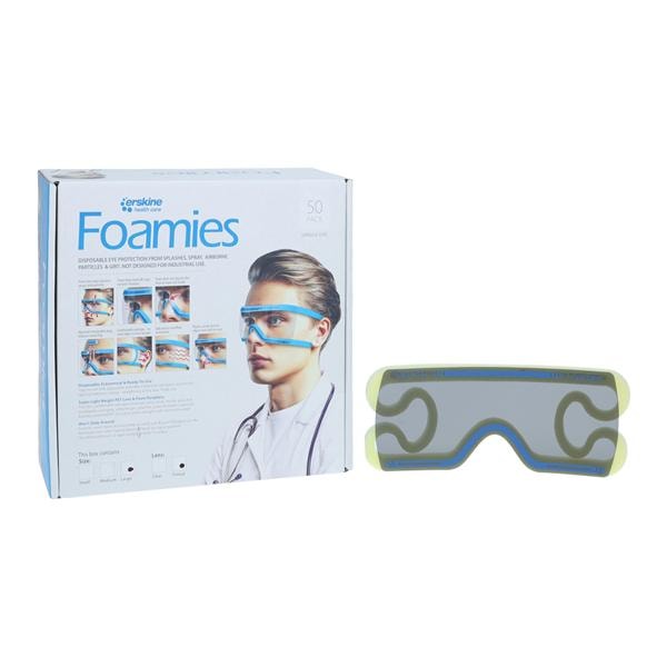 Foamies Protective Eyewear Large Tinted 50/Box, 10 BX/CA