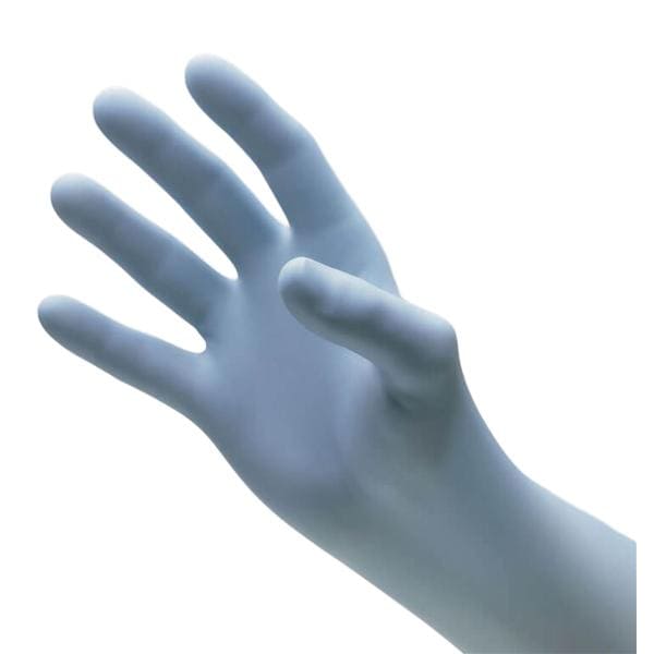 NitriDerm Nitrile Exam Gloves XX Large Light Blue Non-Sterile Che...