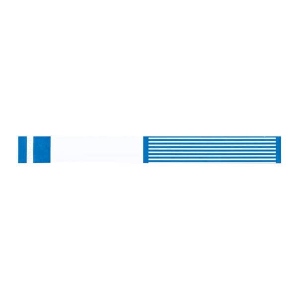 Short Stay Write-On Wristband Tyvek Adhesive Adult/Pediatric Blue...