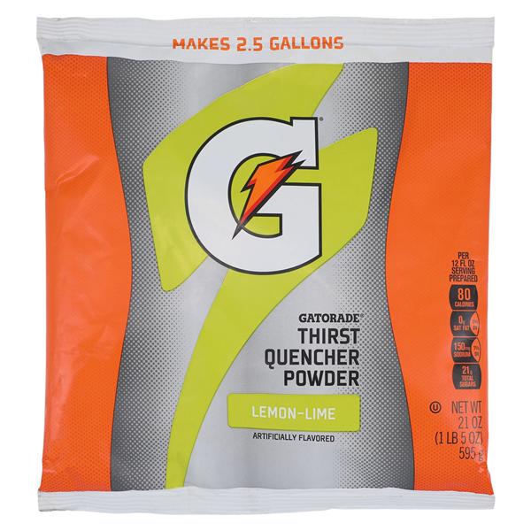 Gatorade Sports Beverage Lemon Lime 2-1/2gal Packet 32/Case