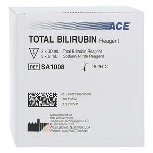 Total Bilirubin Reagent 3x30mL 300 Count Kit 3/Box
