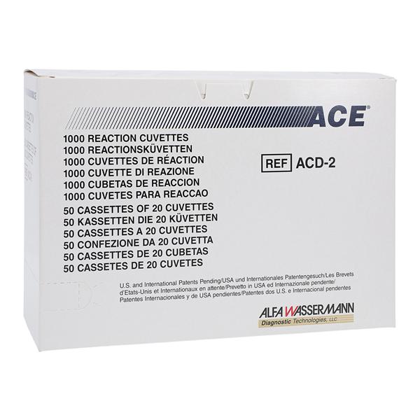 ACE Reaction Cuvette For Alera/Axcel 1000/Box, 4 BX/CA