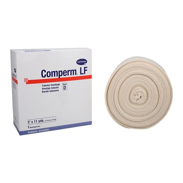 Comperm Tubular Bandage Cotton Knit 3"x11yd Off-White 1/Box
