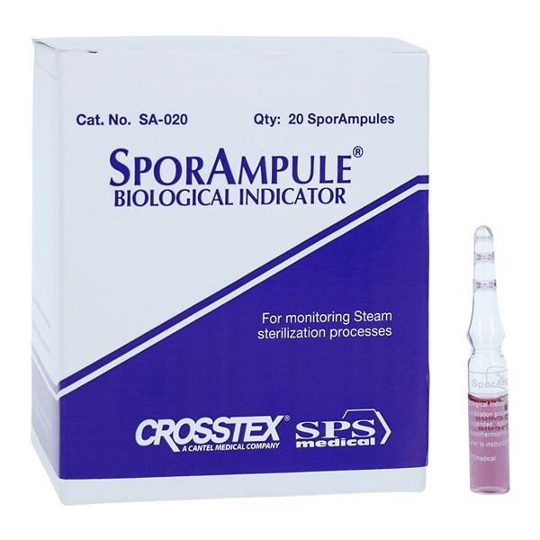 SporAmpule Biological In Office Monitor Steam 48 Hour 20/Box