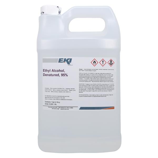Reagent Denatured Ethyl Alcohol 0.95 1gal Each