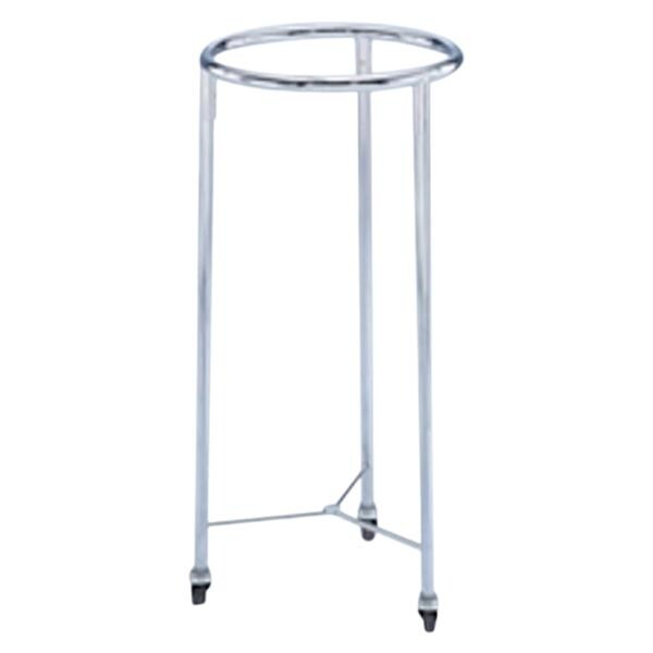 Linen Round Stainless Steel Hamper 18x35