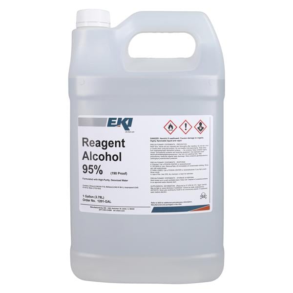 Alcohol Reagent 95% 4x1gal 4/Case