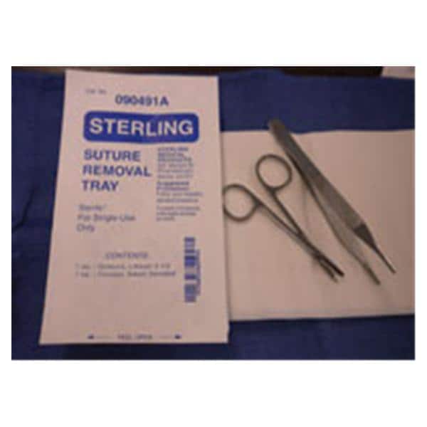 Suture Removal Tray, 50 EA/CA