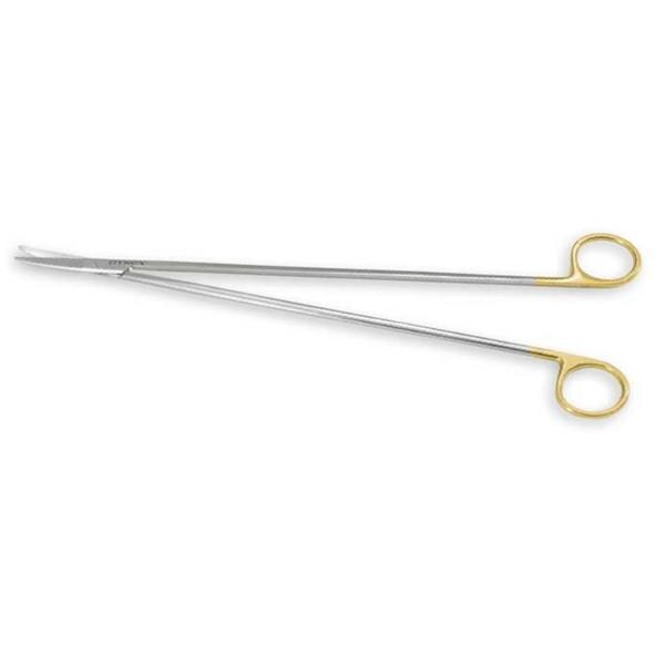 I.U.D. String Scissors Slight Curve 10" Stainless Steel Each
