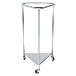 Stand Hamper Stainless Steel 35x57-1/4" w/o Lid