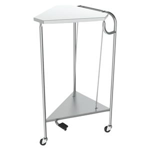 Stand Hamper Stainless Steel 35x57-1/4" With Foot Operated Lid