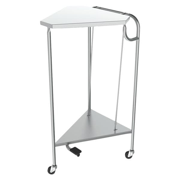 Stand Hamper Stainless Steel 35x57-1/4" With Foot Operated Lid