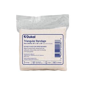 Triangle Bandage 100% Woven Cotton 40x40x56" White Non-Sterile Ea, 240 EA/CA