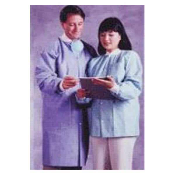 Maytex Lab Coat Small Blue 30/Case