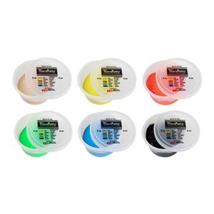 CanDo Theraputty Exercise Putty Tan/Yellow/Red/Green/Blue/Black Ea