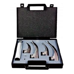 Laryngoscope Blade & Handle Set Macintosh #1-4
