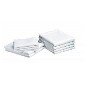 Muslin Fitted Sheet White 55% Cotton/45% Polyester 36x80x8-1/2