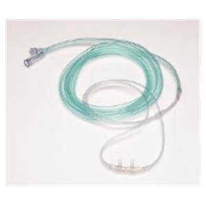 Cannula CO2 Gas Sampling Adult Female LL/Divided Clear 14' Tubing...