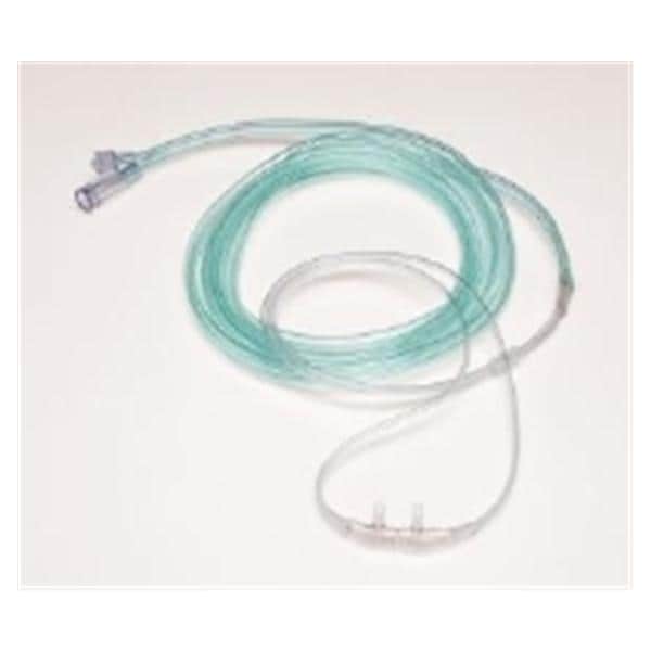 Cannula CO2 Gas Sampling Adult Female LL/Divided Clear 14' Tubing...