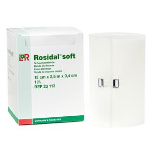 Rosidal Hydrophilic QuadraFoam/Film Foam Padding 6x0.16" Soft Whi...