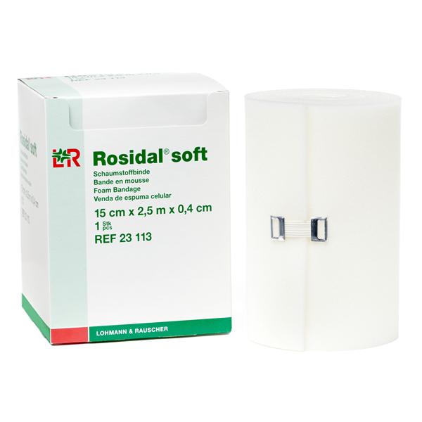 Rosidal Hydrophilic QuadraFoam/Film Foam Padding 6x0.16" Soft Whi...