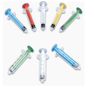 Needleless Syringe 10cc Yellow No Dead Space 50/Ca