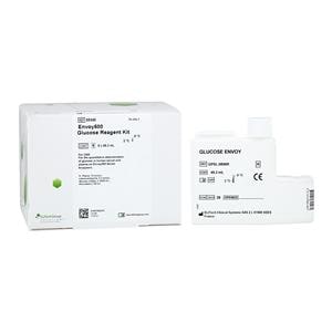 Envoy 500 Glucose Test Kit 8x45mL 1200 Count Each