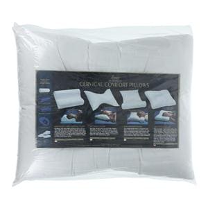 Anti Stress Pillow Reusable 23 in x 17 in Cotton / Polyester Whit...