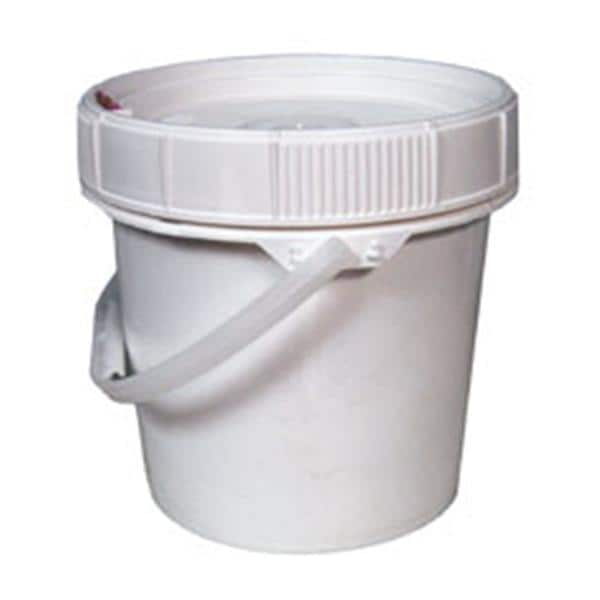 Pathology Container 1.25gal Polyethylene With Cover/Handle Screw...