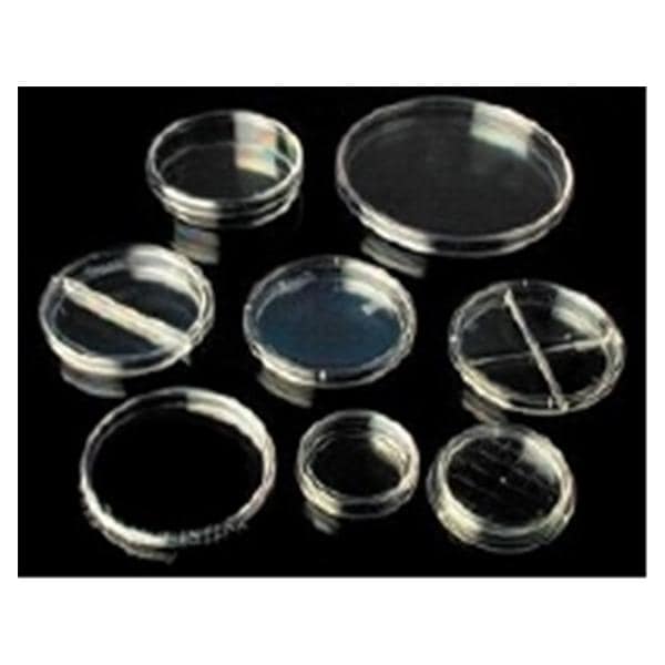 Petri Dish Monoplate 100x15mm 500/Case