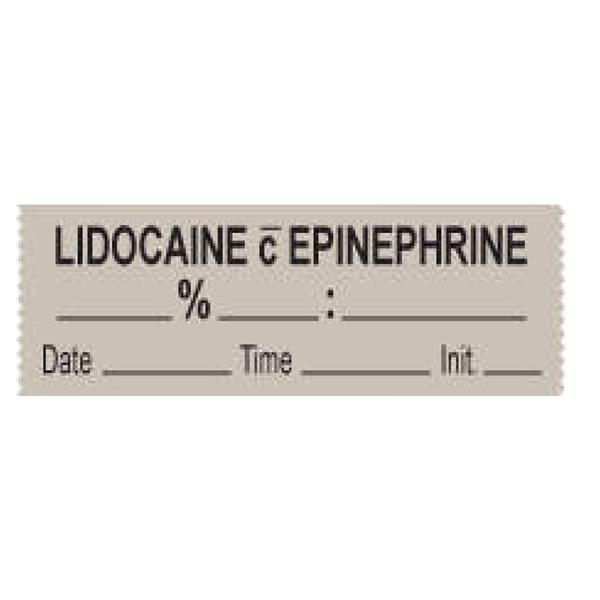 Anesthesia Tape w/ Date, Time & Initial (Removable) 333 Imprints 1/Rl