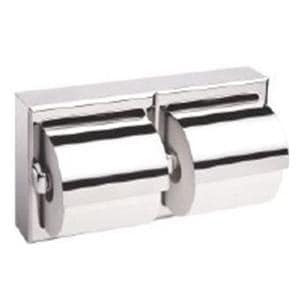 Toilet Tissue Dispenser Satin Finish Stainless Steel For Double R...