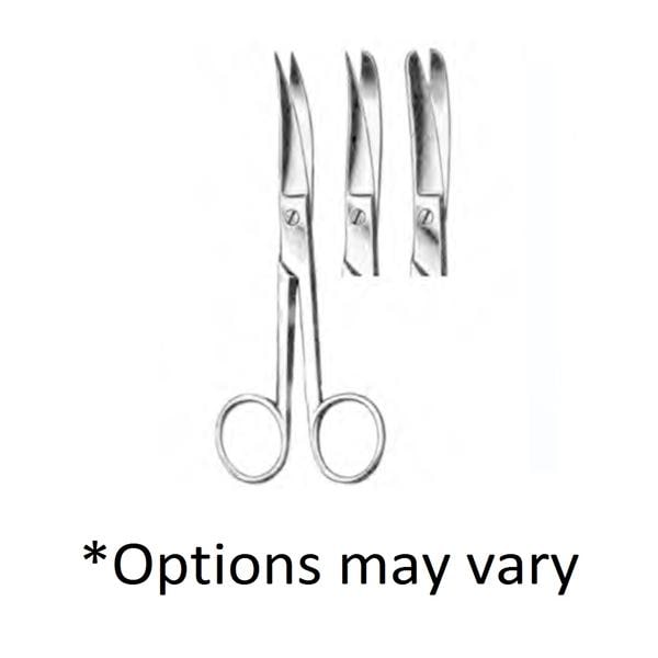 Metzenbaum Scissors Curved 10" Stainless Steel Each