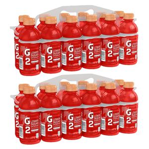 Gatorade G2 Nutritional Beverage Fruit Punch 12oz Bottle 24/Case