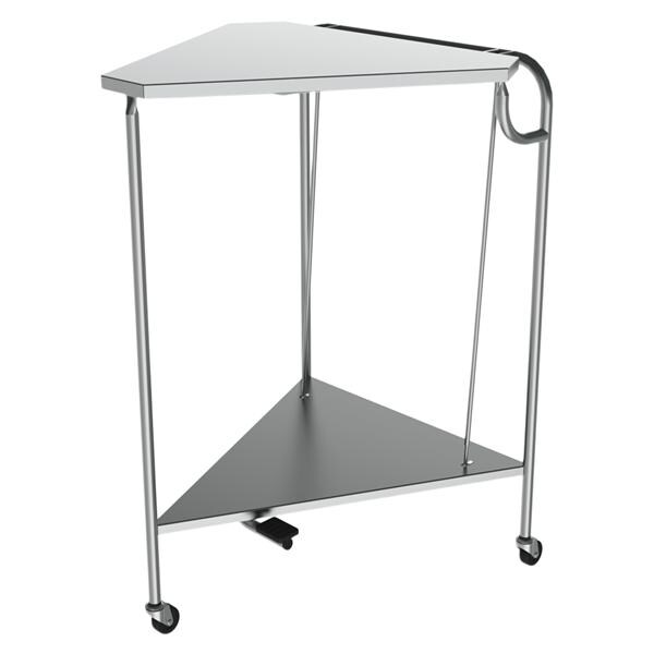Stand Hamper Stainless Steel 35x78-5/8" With Lid
