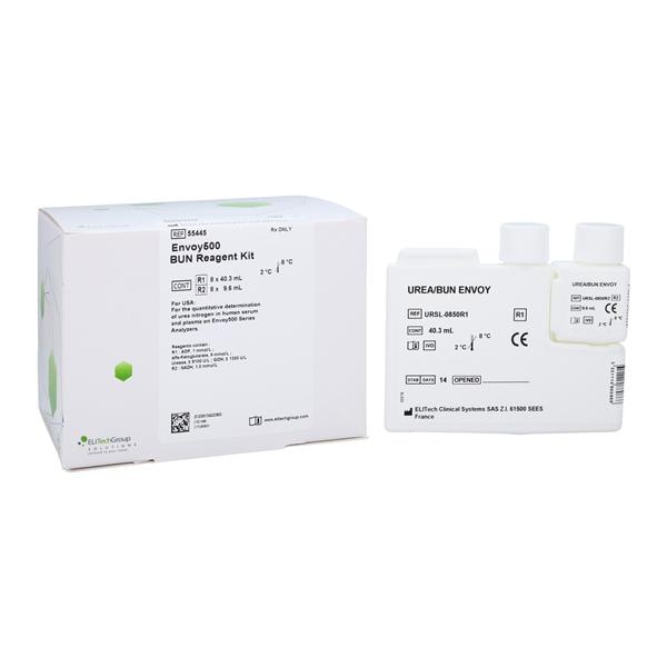 Envoy 500 BUN: Blood Urea Nitrogen Test Kit R1:8x36/R2:8x9mL 1200...