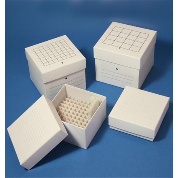 Freezer Storage Box Cardboard 2x2" White Ea