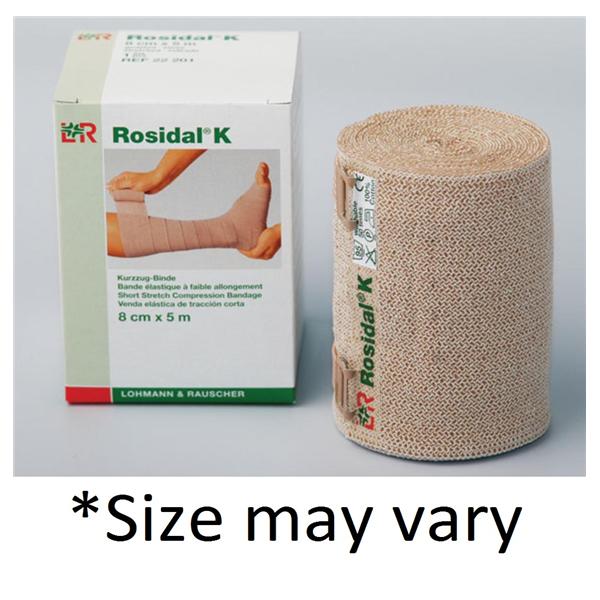 Rosidal K Stretch Bandage Cotton 4cmx5m 20/Case