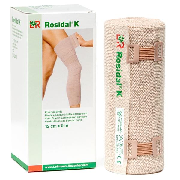 Rosidal K Stretch Bandage Cotton 12cmx5m 20/Case